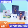 Customized acrylic flowing sand mahjong fridge magnets, cultural and creative scenic spot fridge magnets, 2D animation magnetic flowing sand customized Application Scenario